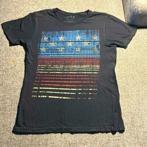 Small black American kids shirt, 100% cotton